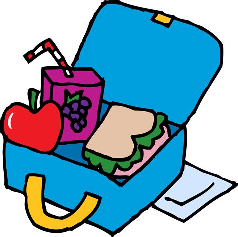 lunch box pictures clip art